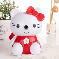 助手手摇大号变形金刚削笔机卷笔刀削笔器 小猫红