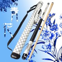 ce纹龙青花台球杆小头斯诺克大头黑八8九球9桌球杆中头套装