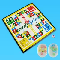 磁性飞行棋折叠飞机棋大号磁铁跳跳棋磁石飞行棋儿童益智棋类玩具|大号飞行棋