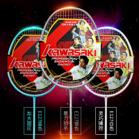 羽毛球拍双拍初学全碳素超轻成人耐用进攻型耐打单拍