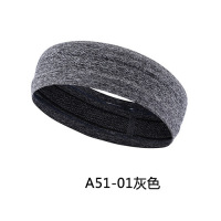 篮球球星发带nba乔丹aj科比库里欧文詹姆斯运动头带吸汗男女瑜伽|墨绿色薄款灰色如图