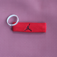 篮球球星发带nba乔丹aj科比库里欧文詹姆斯运动头带吸汗男女瑜伽|金色乔丹红色