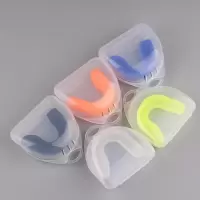 硅胶运动护齿牙套篮球拳击跆拳道护齿套搏击散打可咀嚼可防磨牙套