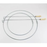 38cm50cm实心滚铁环滚铁圈传统怀旧玩具推铁环铁圈环民间健身玩具