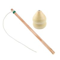 实木木制陀螺儿童成人鞭打户外男童解压神器小孩男孩学生陀螺玩具