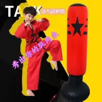 网红锻炼儿童充气拳击柱立式沙包不倒翁沙袋散打家用成人发泄沙包
