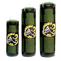 帆布拳击沙袋吊式散打沙包家用空心实心成人儿童跆拳道不倒翁训练