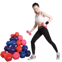 小哑铃女士一对健身器材瑜伽瘦臂2/3/4/5/6/7/8公斤儿童减肥哑铃
