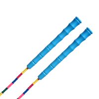 竹节跳绳幼儿园初学花样比赛跳绳中小学生花式珠节绳成人健身