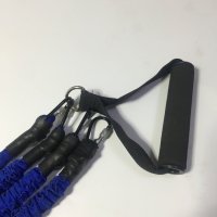 直销防断多功能拉力绳阻力弹跳跑步拳类力量训练臂力器腰带脚套装|扩胸器100磅