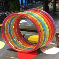 呼啦圈瘦腰女式成人收腹初学者瘦身健身减肥美腰呼拉圈加重减肥圈