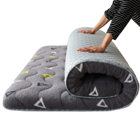 加厚羊羔绒床垫软垫学生宿舍单人床褥子榻榻米海绵垫被子租房专用