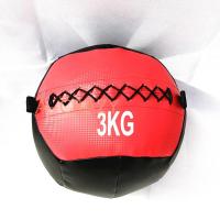 私教pu健身软药球壁球墙球非弹力实心球不稳定平衡训练康复重力球|3kg