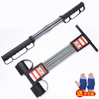 健身器材套装男家用体育用品多功能胸肌训练锻炼臂力棒拉力|电镀可调臂力器30-50公斤+尊享三用+手套 30公斤