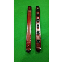 台球杆架台球球杆实木复合木旋转多功能落地式杆架壁挂用品架杆器|台球杆架