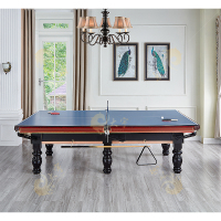 台球桌标准型成人家用商用桌球台中式美式黑八台球乒乓球台二合一