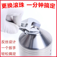 陀螺健身中老年大号不锈钢砣螺广场成人发光发声全金属冰嘎猴老牛