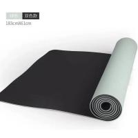 隔音垫防震跳绳垫子减震家用室内防滑瑜伽地垫楼层静音缓冲消音垫|抹茶绿+曜石黑