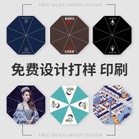 长柄雨伞logo广告伞可印字图案订做照片加大礼品伞