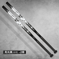 棒球棍防身棍棒球棒合金钢棍子车载打架合法武器男女|两条装[亮光黑细棍]