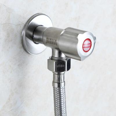 角阀全铜冷热水阀门 热水器开关家用止水阀八字阀304不锈钢三角阀