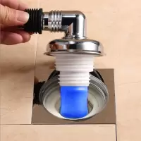 洗衣机下水道排水管地漏专用接头三头通面盆菜盆出水口防臭防溢水