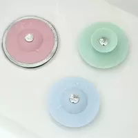 地漏防臭硅胶盖芯卫生间厨房下水道水塞地漏盖浴缸防堵地漏过滤网
