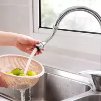 水龙头防溅花洒家用自来水防溅过滤嘴厨房滤水器短款过滤器节水器