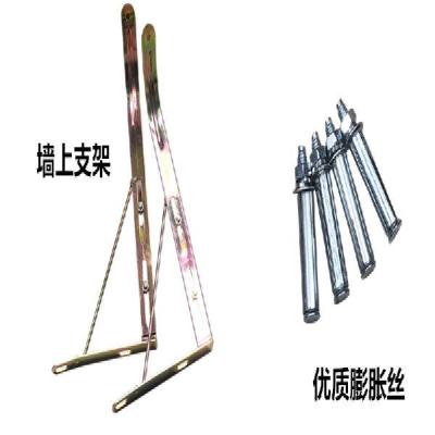 厨房304简易单槽不锈钢水槽带墙上三角支架洗菜盆挂墙式水盆支架