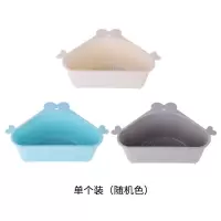 三角洗菜盆沥水篮厨房水槽过滤网剩菜剩饭水池洗碗池神器挂篮转角|单个装（随机色） 升级款送【吸盘+挂钩】