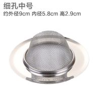 厨房水槽洗菜盆不锈钢下水池排水口过滤网器卫生间下水道地漏网盖|中号细孔1个