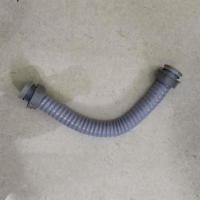 水槽下水器厨房双槽下水管洗菜双盆不锈钢钢丝下水管防臭配件110+|双头夹鋼丝连水管