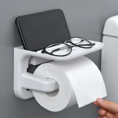 免打孔纸巾架挂壁式卫生间卷纸架卫生纸置物架洗手间多功能厕纸架