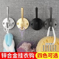 强力粘胶免打孔北欧挂钩黑色单个挂衣钩衣帽钩单钩墙壁衣服壁挂