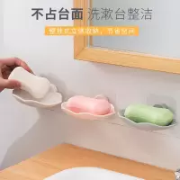 肥皂盒浴室壁挂式沥水强力无痕贴吸壁无需打孔粘的牢