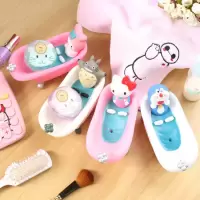 卡通肥皂盒浴室浴缸沥水香皂盒创意卫生间肥皂盒子