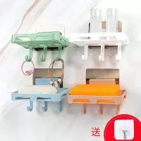 免打孔沥水肥皂盒粘贴家用多功能壁挂香皂盒卫生间香皂架置物架