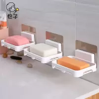 肥皂盒沥水吸盘挂壁卫生间肥皂盒免打孔墙上香皂盒肥皂架