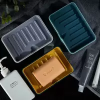 肥皂盒家用超大个性双层沥水皂盒卫生间北欧长方形大号洗衣香皂盒