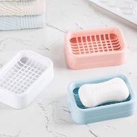 双层沥水肥皂盒家用北欧创意大号皂塑料香皂盒卫生间