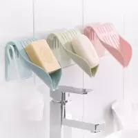 肥皂盒子沥水香皂盒子免打孔吸盘卫生间用品沥水肥皂架浴室香皂架