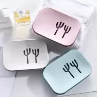肥皂盒免打孔创意个性沥水卡通卫生间浴室家用肥皂盒架可爱香皂盒