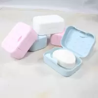 肥皂盒创意带锁扣宿舍可爱学生皂盒旅行便携密封防水香皂盒带盖