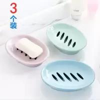肥皂盒沥水大号双层香皂盒家用学生宿舍不带盖卫生间免打孔香皂架