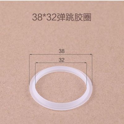 按压弹跳下水器密封圈洗脸盆下水头硅胶圈橡胶垫片下水口盖子配件|38*32弹跳胶圈[3个装]