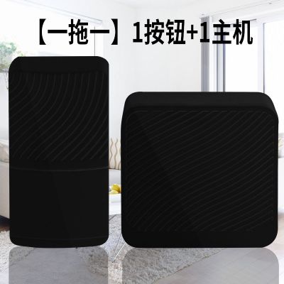 智能远距离无线门铃防水一二拖一不用电线呼叫器穿墙数码电子门铃|[黑色] 二拖一(2按1响)