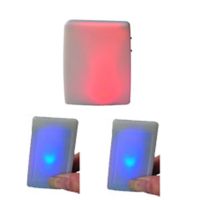 七彩闪光无线门铃数码音乐发光家用闪灯老人聋人耳聋耳背门铃|二拖一 电池款(D288)