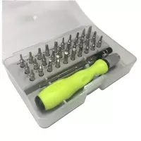 螺丝刀套装多功能螺丝刀组合套装手机维修工具笔记本电脑拆机工具|32合1(无加强扭力)