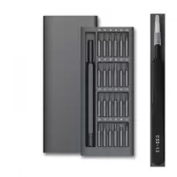螺丝刀套装高硬度家用十字一字异型起子家电手机电脑眼镜维修工具|s2德国合金钢【25合一】铝盒+镊子