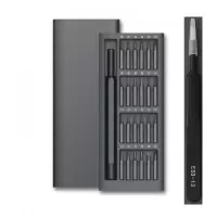 螺丝刀套装高硬度多功能家用十字一字异型起子电子产品维修工具|S2德国合金钢[25合一]铝盒+镊子